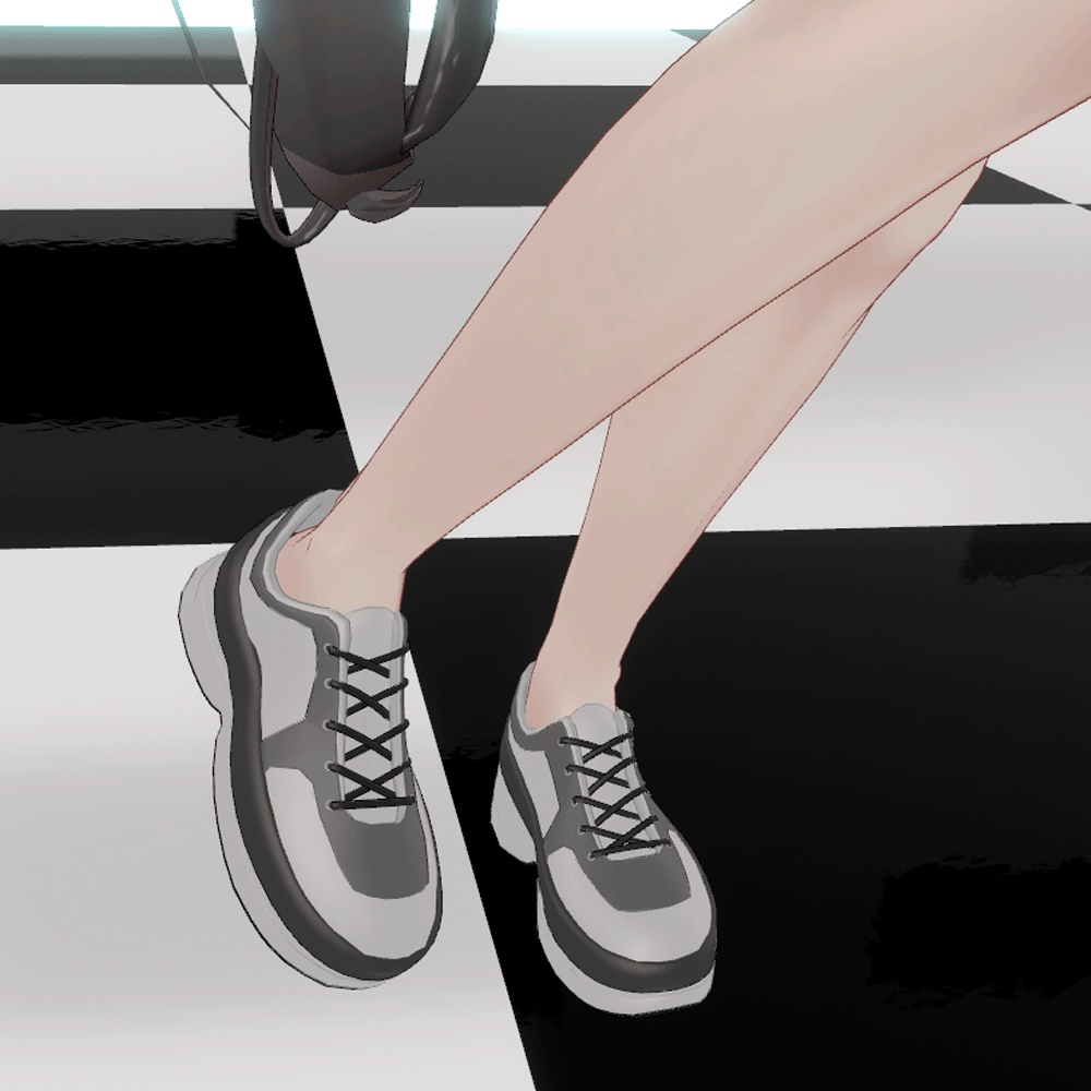 [舞夜] Shoes FBX for Maya