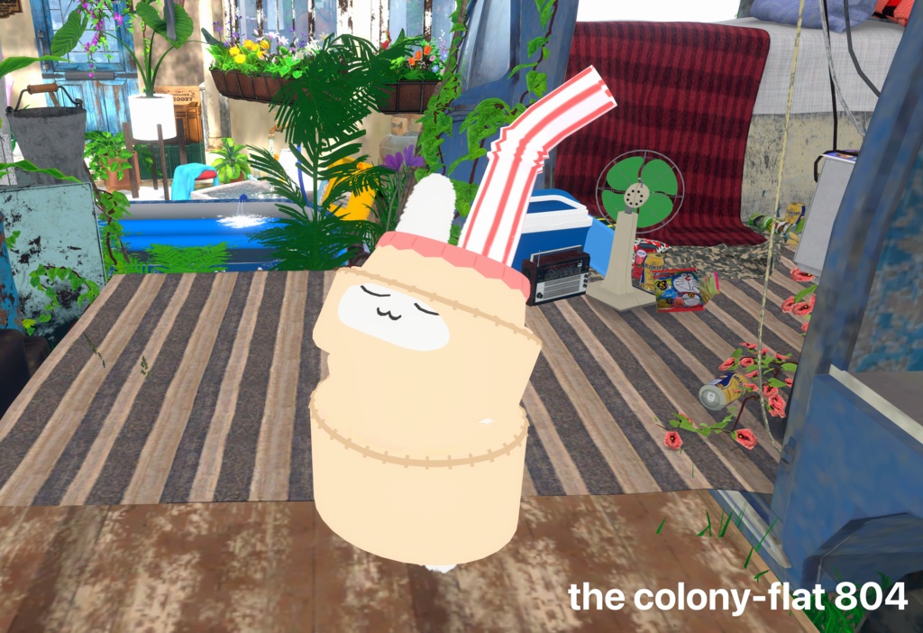 【すやすやうさぎ・ネコチヤン 対応】Yきぐるみ