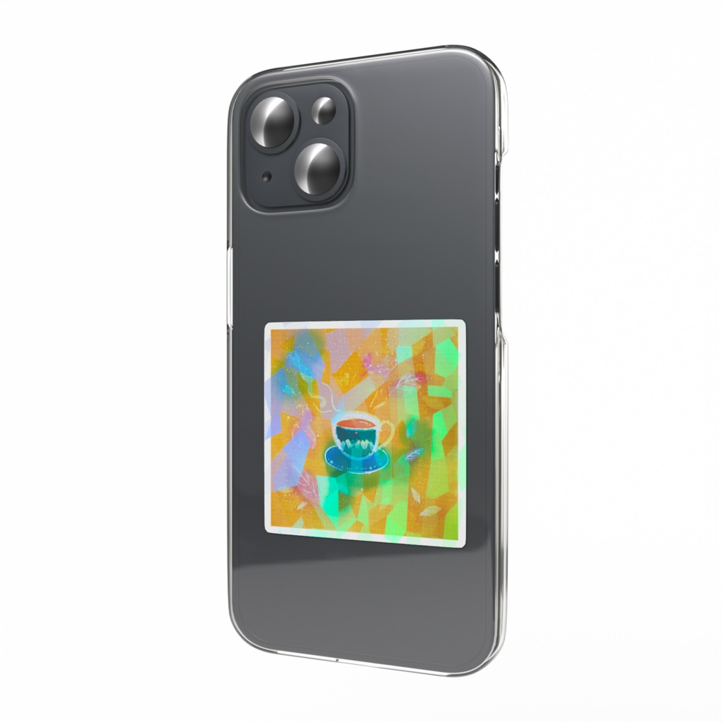 『ねこねこティーパーティー』ステッカー