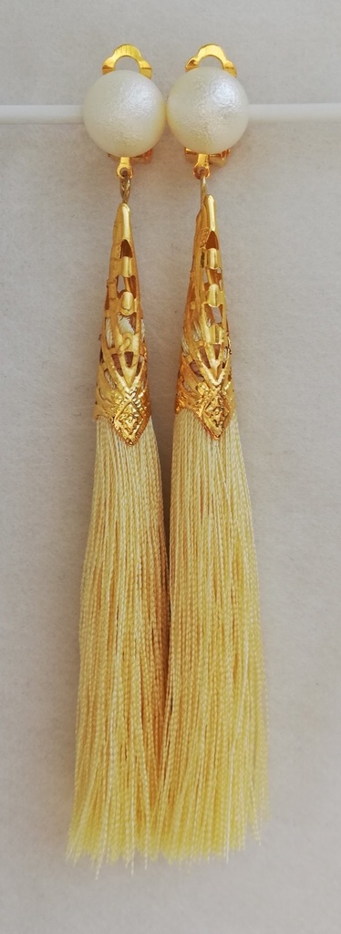 ロングタッセルイヤリング