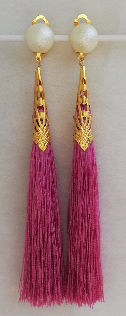 ロングタッセルイヤリング