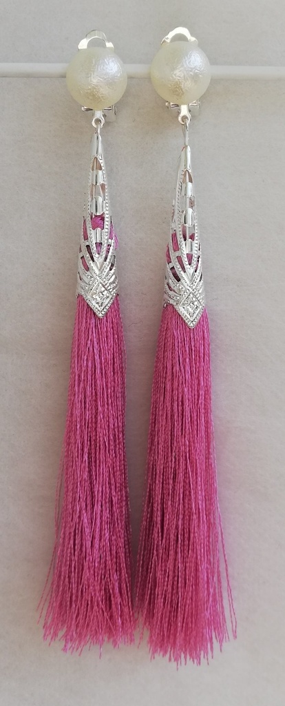 ロングタッセルイヤリング