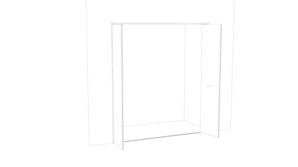 可憐のクローゼット 線画用