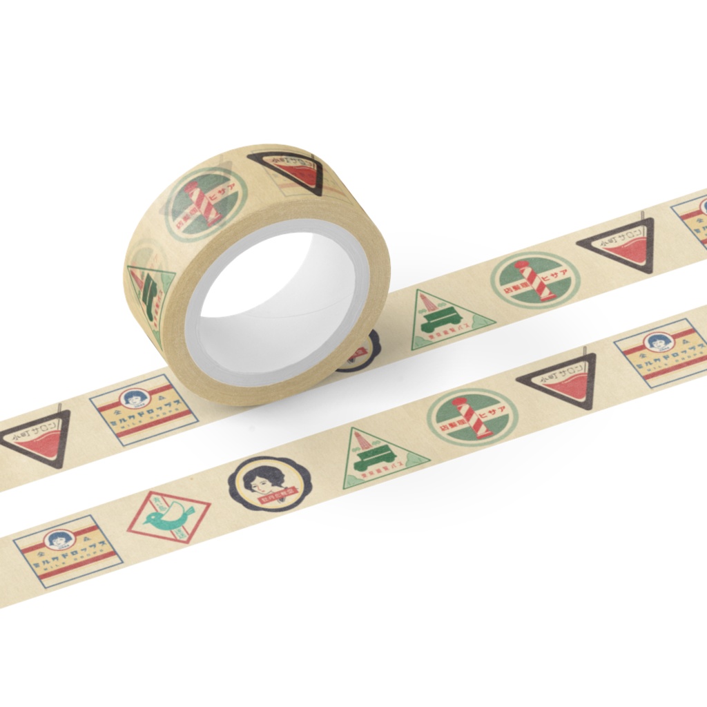 レトロなマスキングテープ