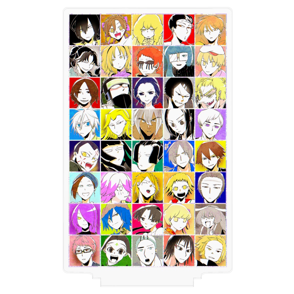 【全員主人公】学生一覧表(アクリルフィギュア 10cm)