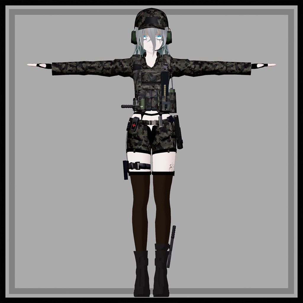 Kleia【オリジナル3Dモデル】