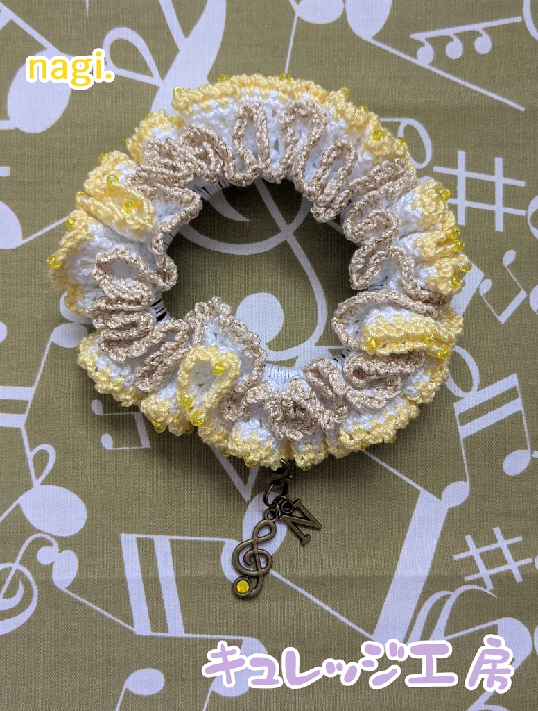 レース編みのシュシュ アイドリッシュセブンイメージ