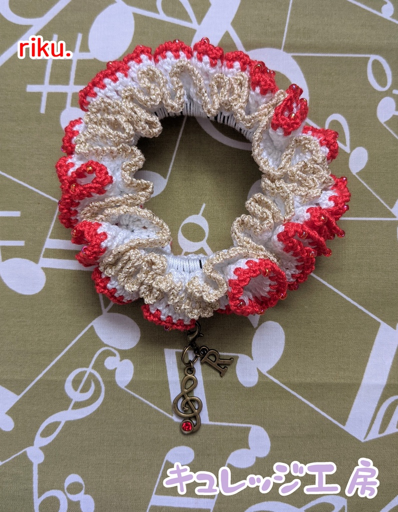 レース編みのシュシュ アイドリッシュセブンイメージ