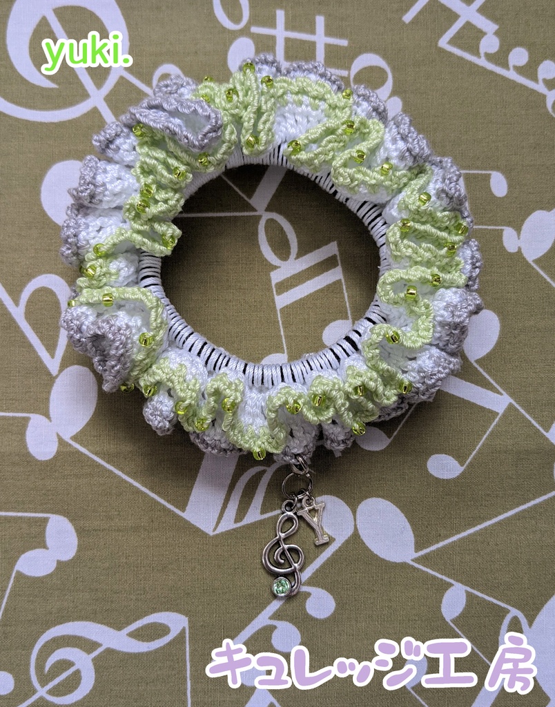 レース編みのシュシュ リヴァーレイメージ