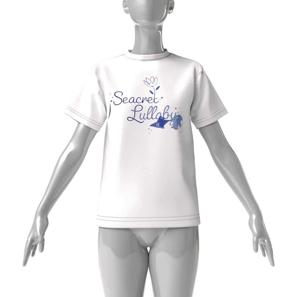 Seacret Lullaby ビッグシルエットTシャツ