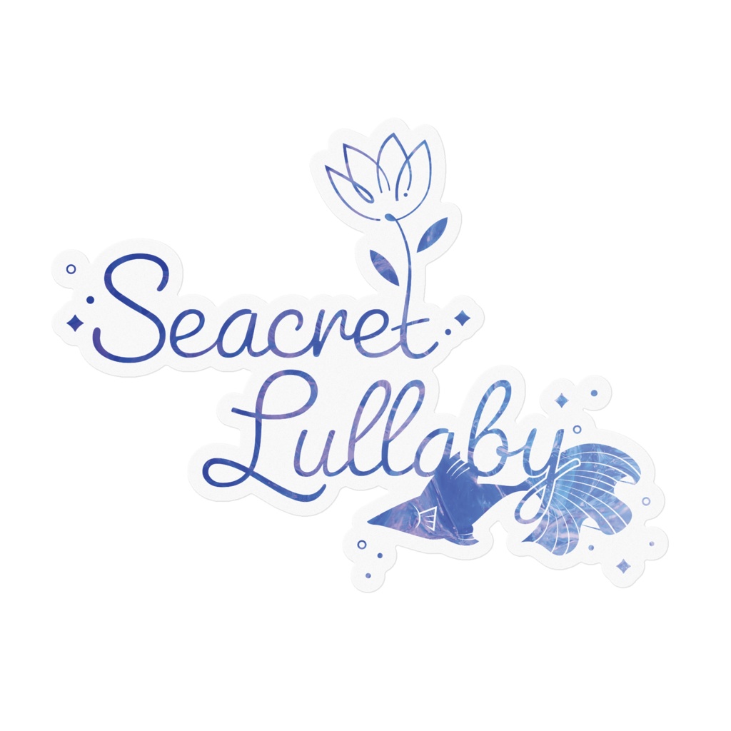 Seacret Lullaby クリアステッカー