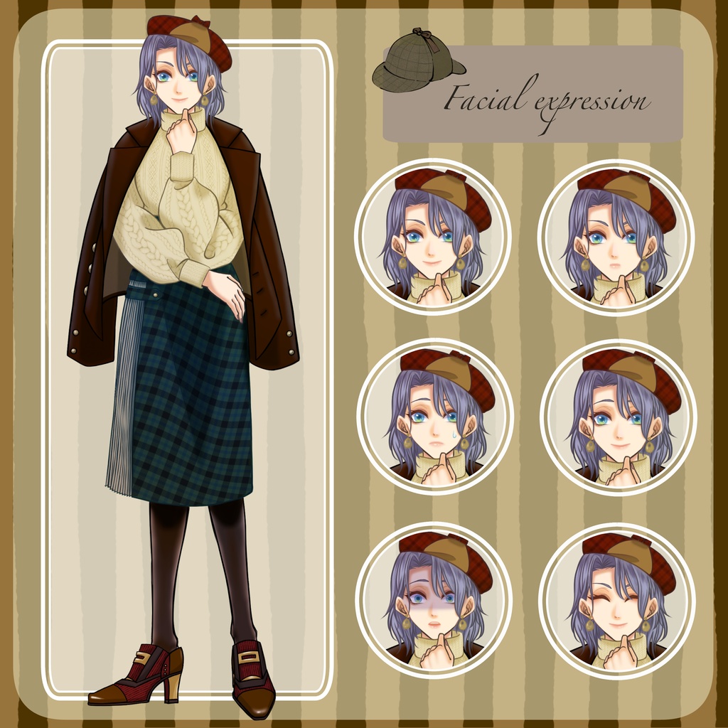 全身立ち絵素材2