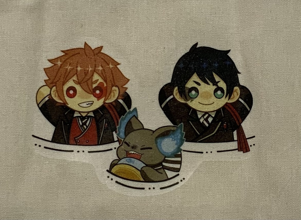 twstパペット風トートバッグ【1ーAマブ】