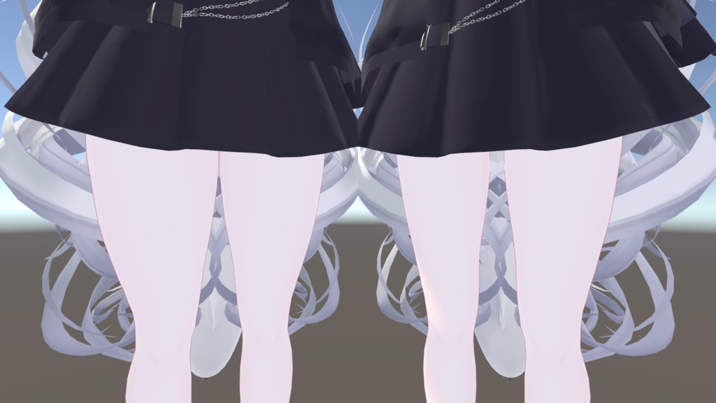 【11月中無料】ルルネの太ももが少し太くなるシェイプキー