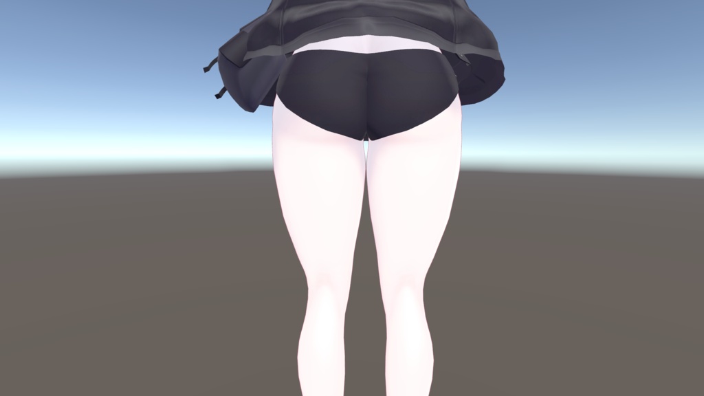 【11月中無料】ルルネの太ももが少し太くなるシェイプキー