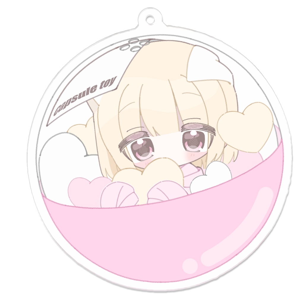 お塩アクキー(ボール)