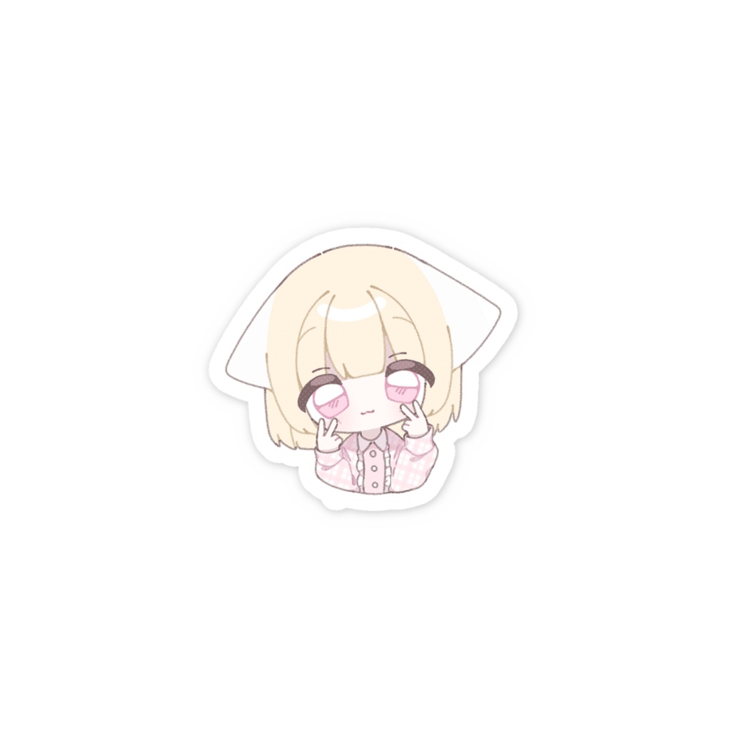 お塩ステッカー(ピース)