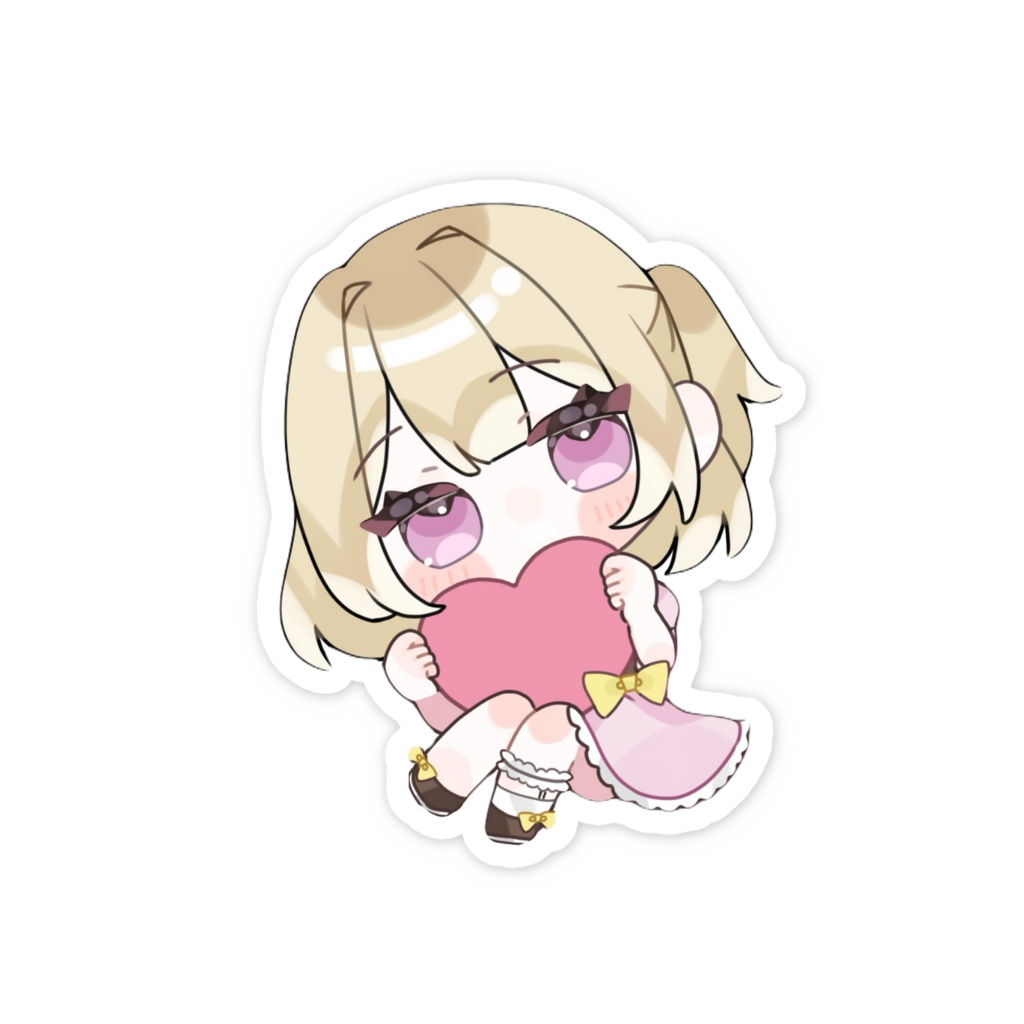 お塩ステッカー(ハート)