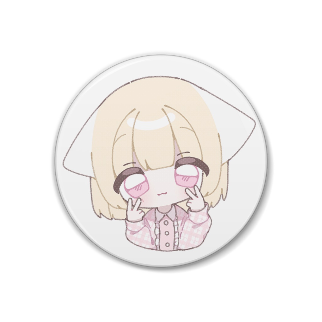 お塩缶バッチ(ピース)