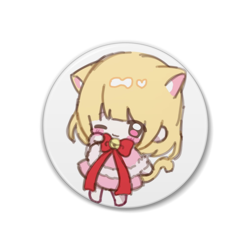 お塩缶バッチ(クリスマス)