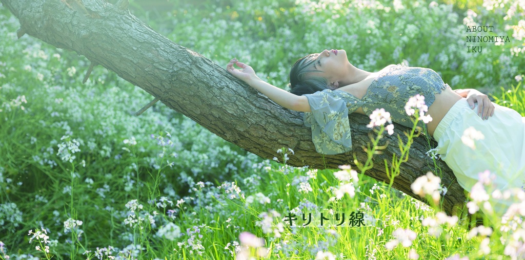 二宮郁 1st 写真集『キリトリ線』