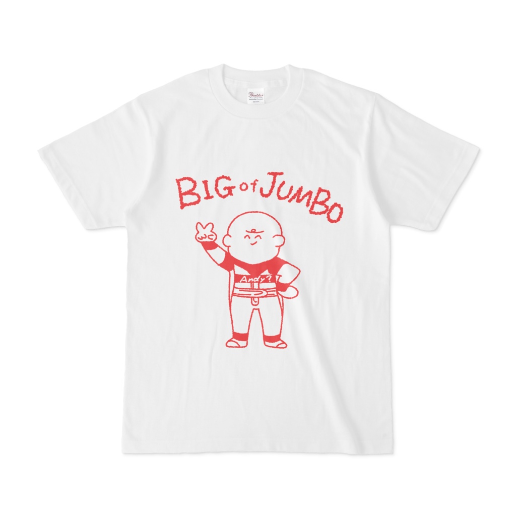BIG of JUMBO Tシャツ（赤）