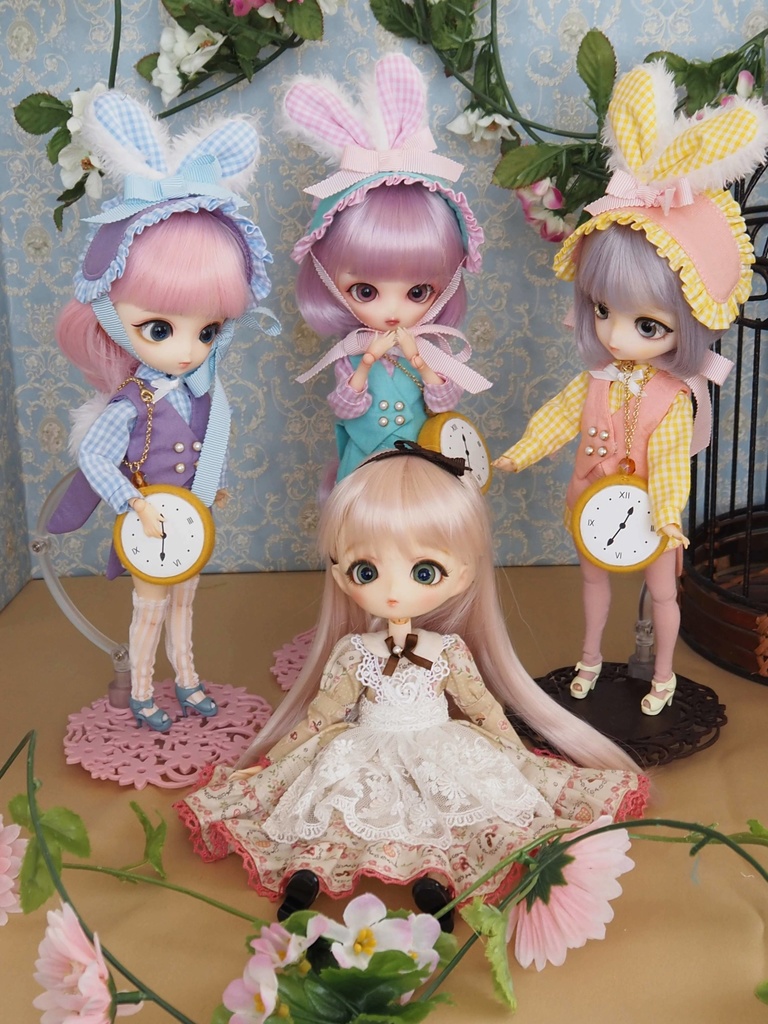 【SALE】🐰時計うさぎセット🐰