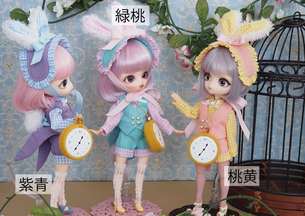 【SALE】🐰時計うさぎセット🐰