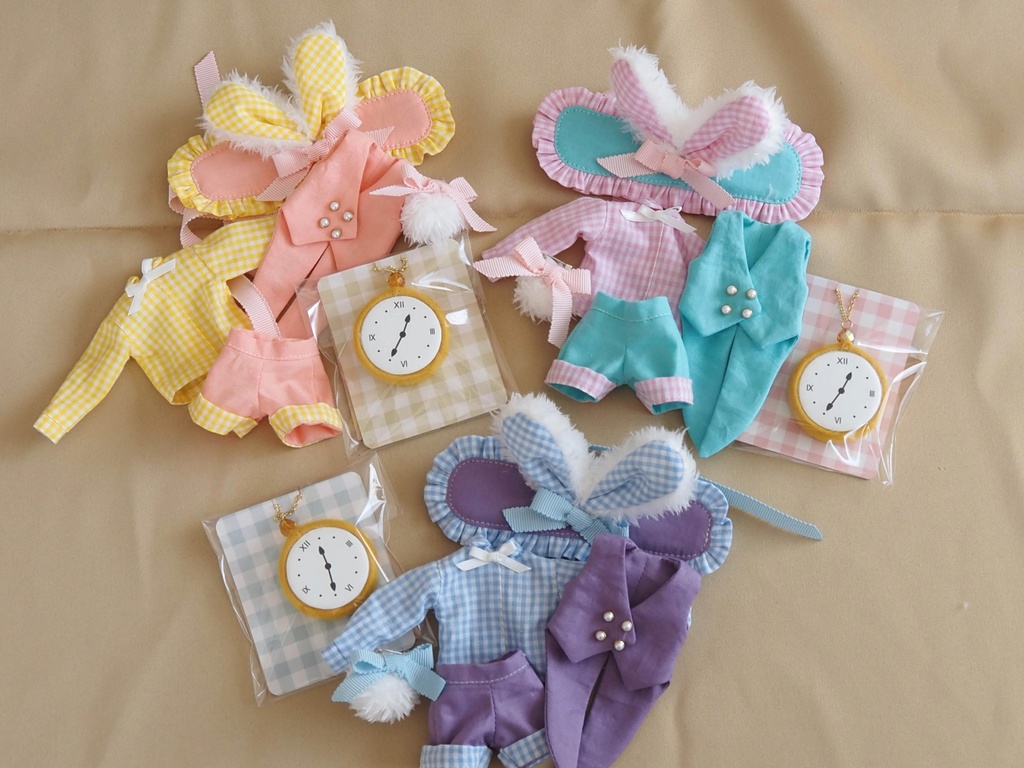 【SALE】🐰時計うさぎセット🐰