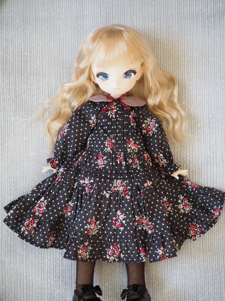 【幼SDサイズ】ティアードワンピース