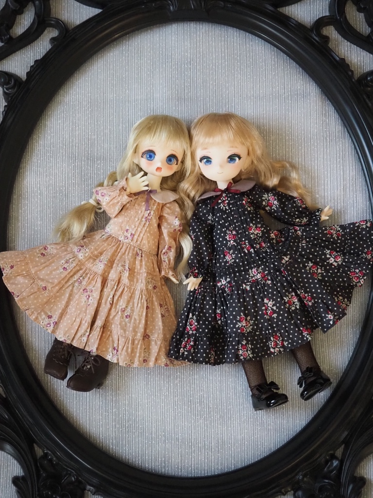 【幼SDサイズ】ティアードワンピース