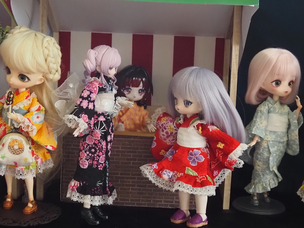 浴衣ドレス
