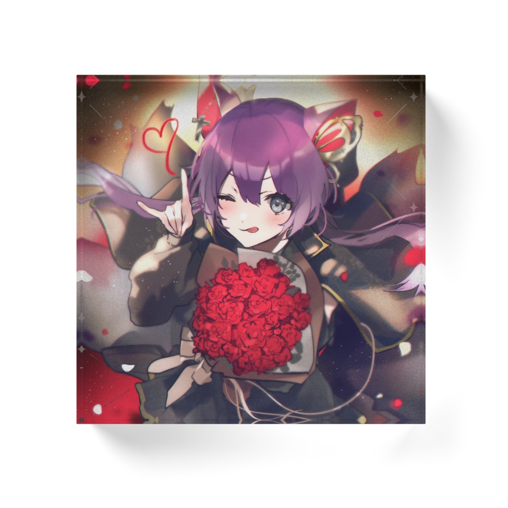 誕生日記念アクリルブロック