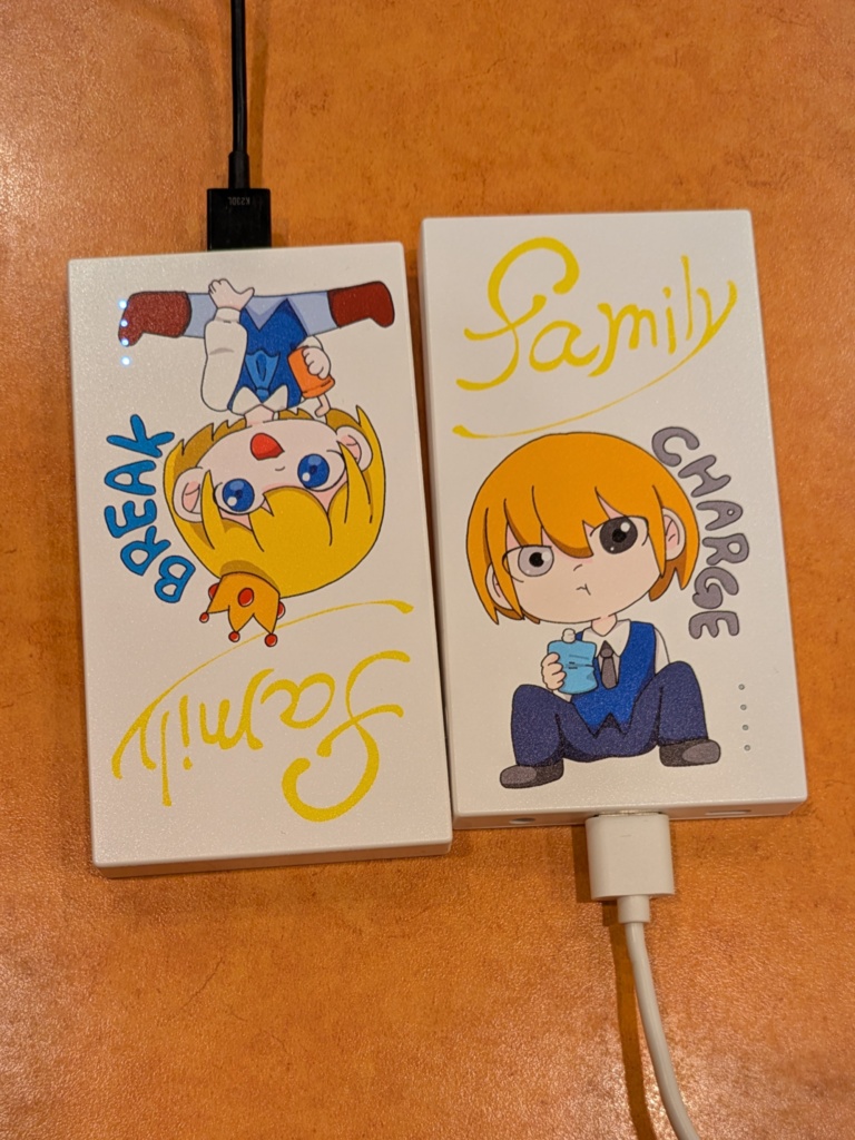 ちびリーダー達のバッテリー