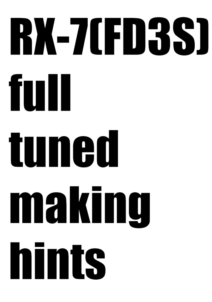 『電子版』high end tuning cars