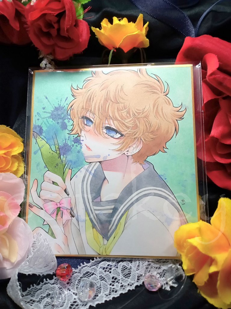 【原画】ミニ色紙1