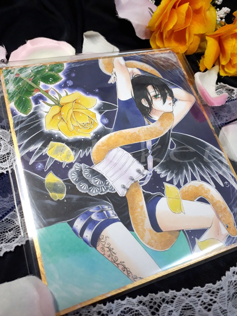 【原画】ミニ色紙1