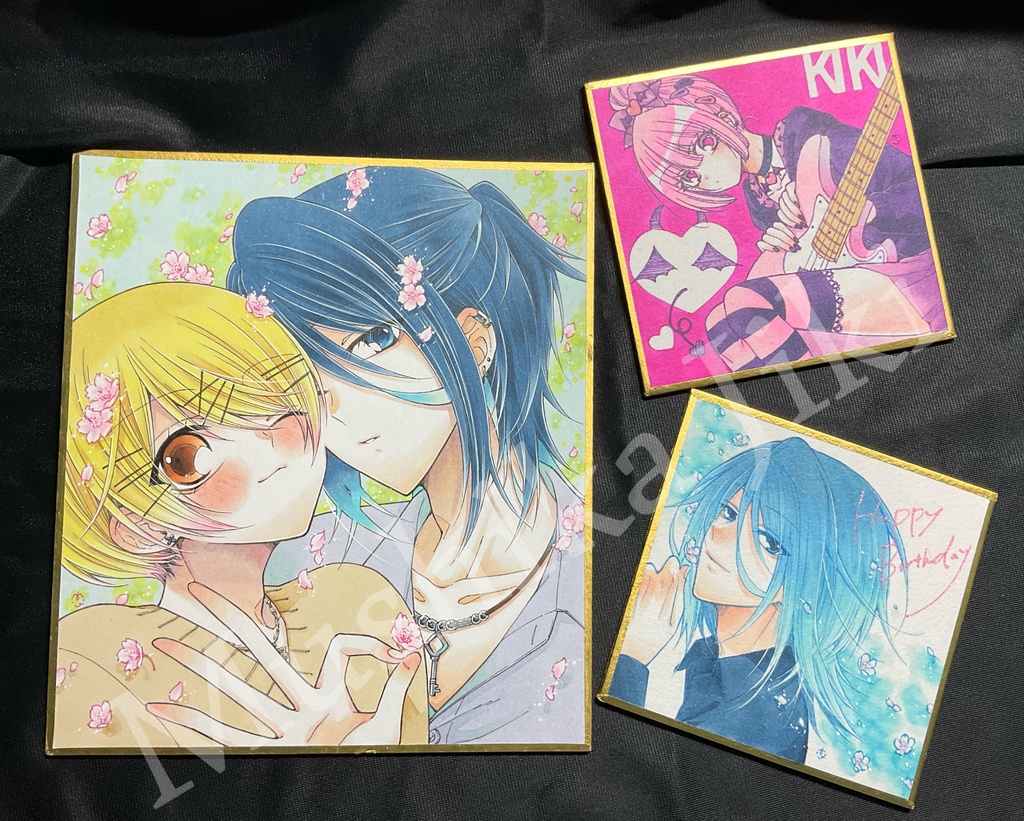 NEW【原画】咲來BD色紙&鬼姫豆色紙【創作Ｖ系】