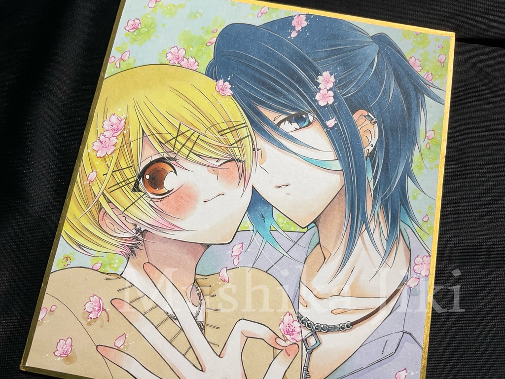 NEW【原画】咲來BD色紙&鬼姫豆色紙【創作V系】