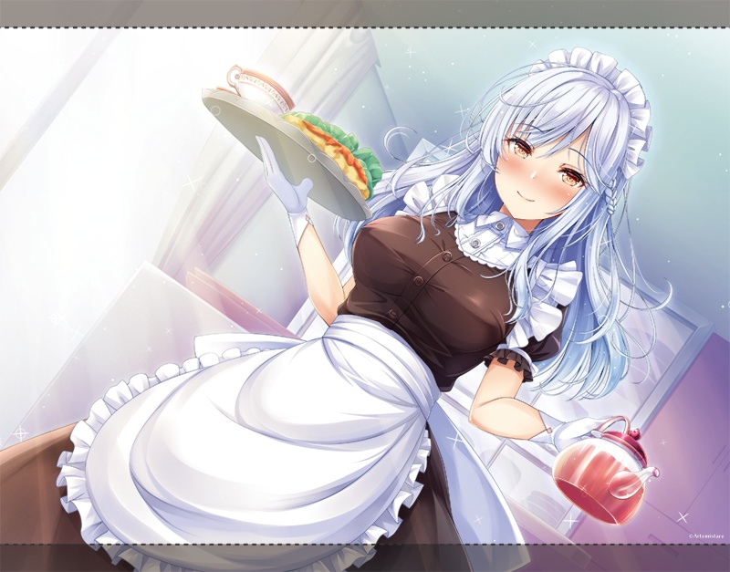 主が好きすぎるメイドさん-神白麗-（B2タペストリー）【値下げ中】