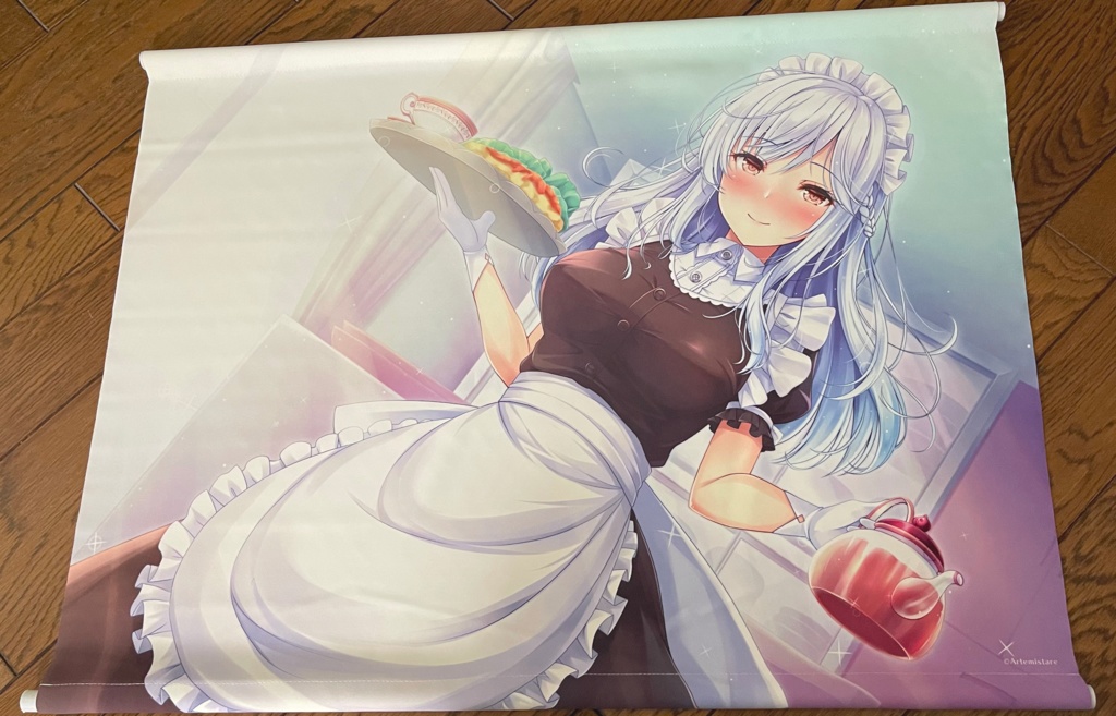 主が好きすぎるメイドさん-神白麗-(B2タペストリー)【値下げ中】