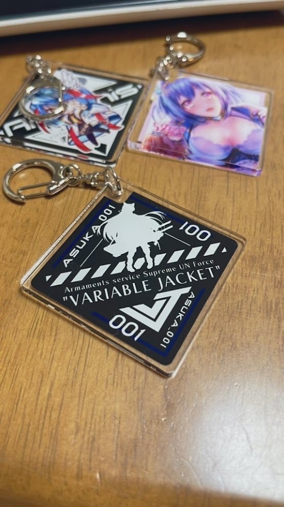 【PVJ】C100グッズセット<オリジナルTシャツ(ドライver)>&アクリルキーホルダー)