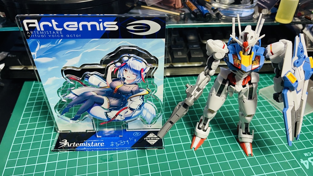 アルテミス02アクリルジオラマ【ネコポス配送】