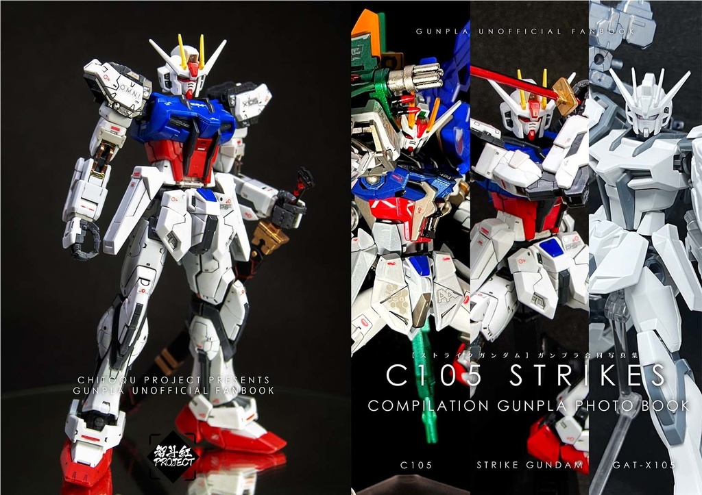 C105 STRIKES【ストライクガンダム】ガンプラ合同写真集【ネコポス】
