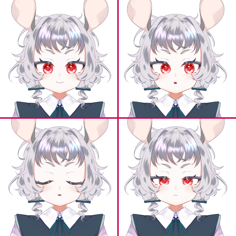 サンプルモデルちゃん≪FaceRig・Animaze対応!≫