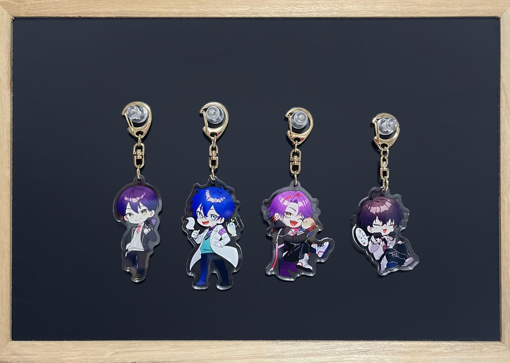 2434🌈🕒アクリルキーホルダー