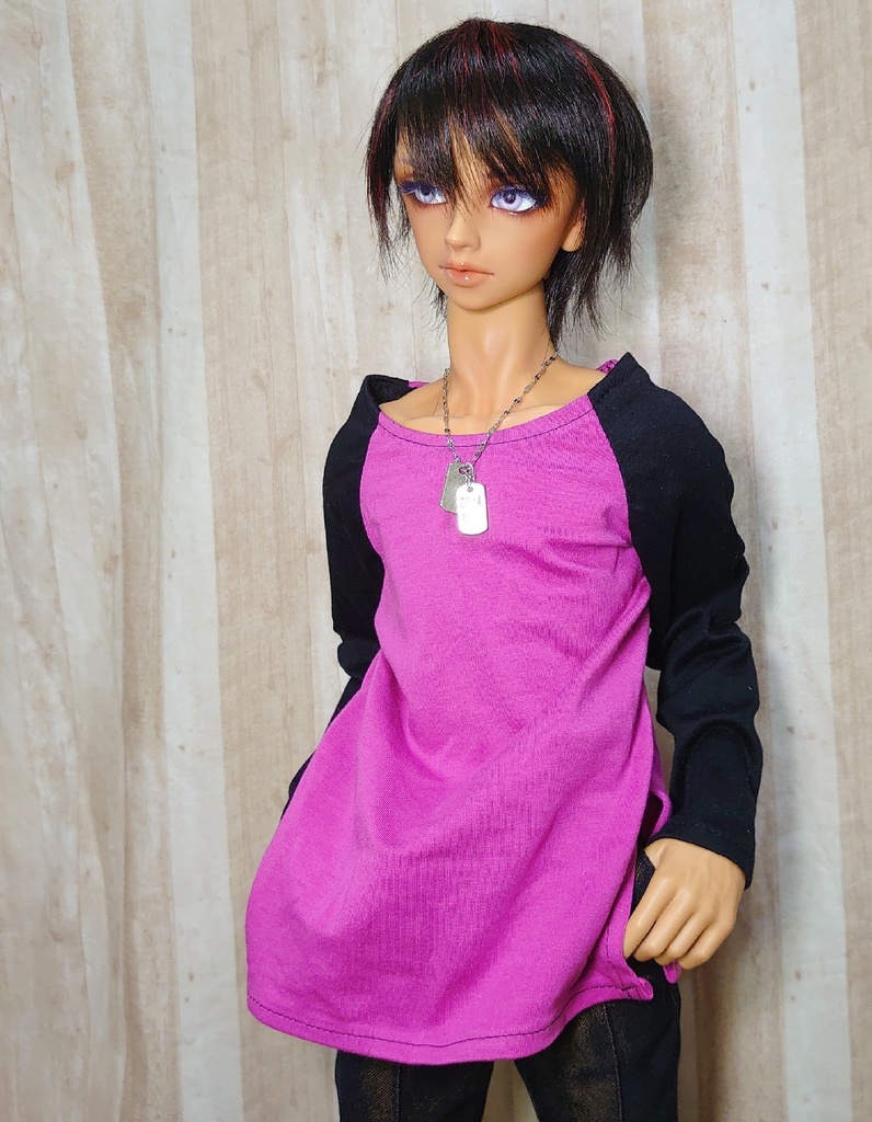 IDプレート(認識票 ドッグタグ)ネックレス ドール用