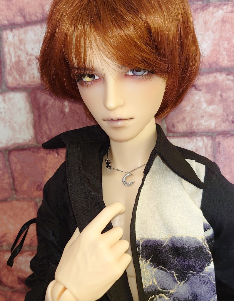 一番星輝く三日月のネックレス