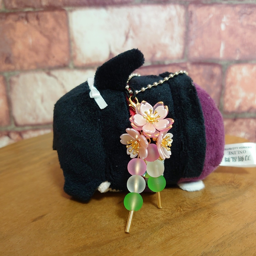 桜咲く~三色団子~のもちマス用アクセサリーチャーム