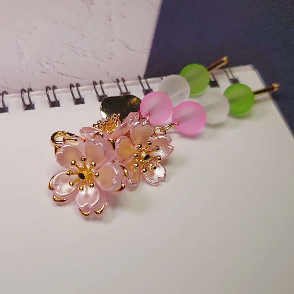 桜咲く~三色団子~のもちマス用アクセサリーチャーム